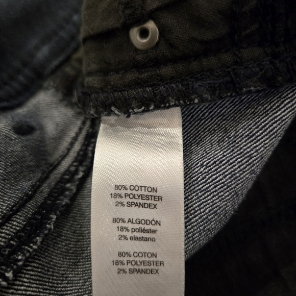 Fabulously slimming by Chicos, ankle jeans size 0 Dark Wash - Picture 8 of 15